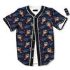 Be My Valentine Floral Print Pattern Baseball Jersey-grizzshop