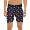 Be My Valentine Floral Print Pattern Boxer Briefs-grizzshop