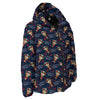 Be My Valentine Floral Print Pattern Down Jacket-grizzshop