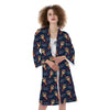 Be My Valentine Floral Print Pattern Kimono-grizzshop