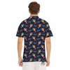 Be My Valentine Floral Print Pattern Men's Golf Shirts-grizzshop