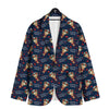 Be My Valentine Floral Print Pattern Men's Sport Coat-grizzshop