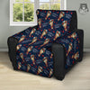 Be My Valentine Floral Print Pattern Recliner Protector-grizzshop