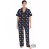 Be My Valentine Floral Print Pattern Women's Pajamas Set-grizzshop