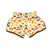 Beach Pattern Print Muay Thai Boxing Shorts-grizzshop