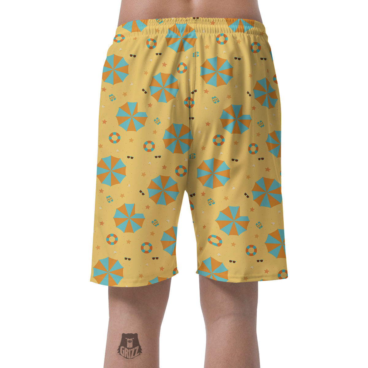 Beach Print Pattern Men's Shorts-grizzshop