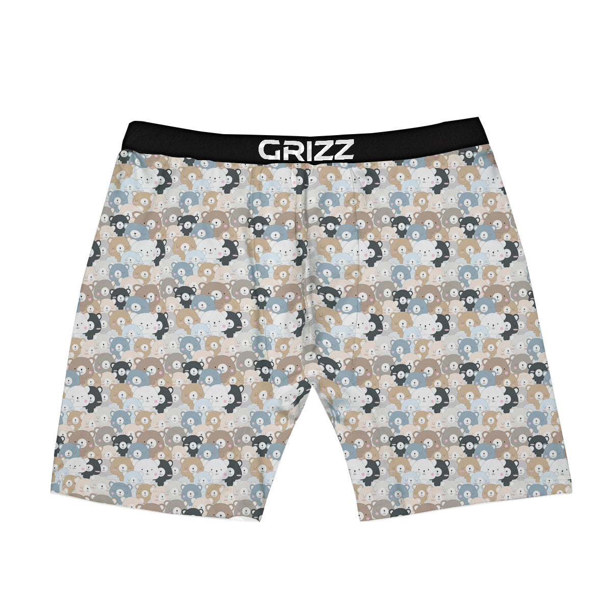 Bear Cute Print Pattern Boxer Briefs-grizzshop