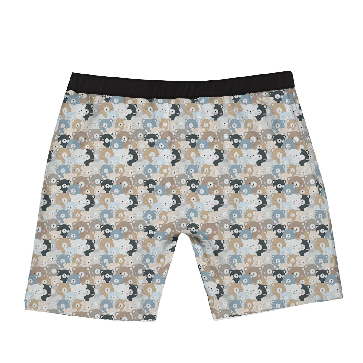 Bear Cute Print Pattern Boxer Briefs-grizzshop