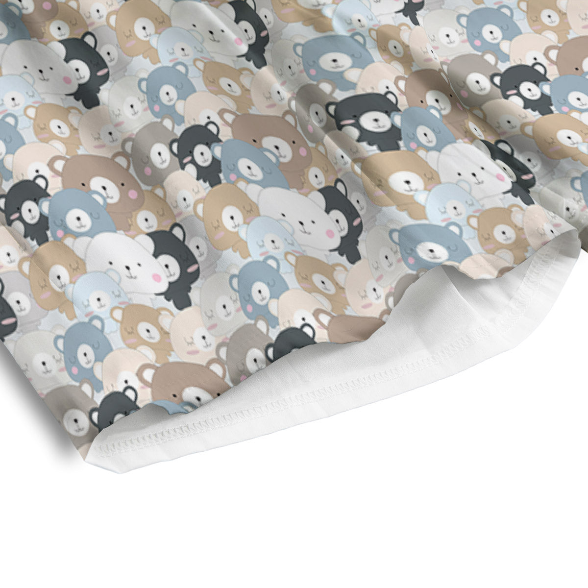 Bear Cute Print Pattern Men's Athletic Shorts