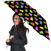 Bear Sweet Gummy Print Pattern Umbrella-grizzshop