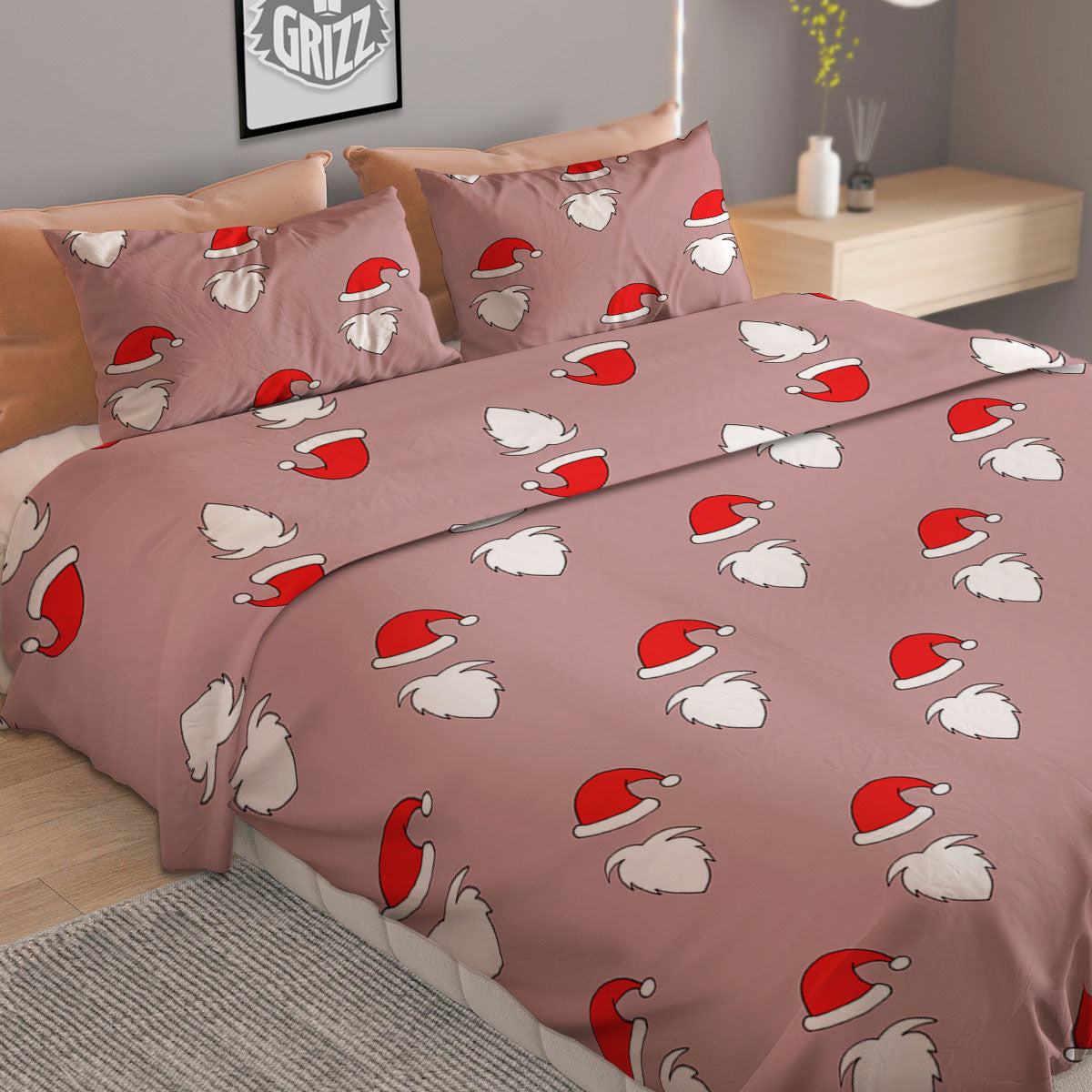 Banana Teal Print Pattern Duvet Cover Bedding Set