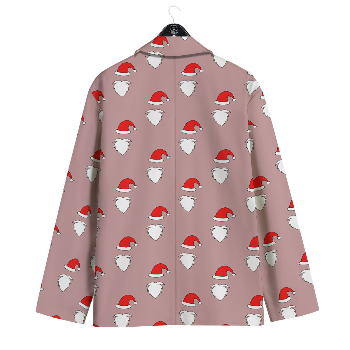 Beard Santa Claus Print Pattern Men's Sport Coat-grizzshop