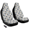 Beaver Cartoon Print Pattern Car Seat Covers-grizzshop