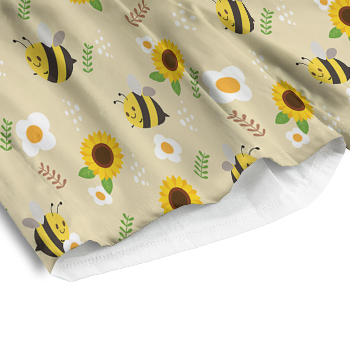 Beer Mug Pattern Print Men's Athletic Shorts
