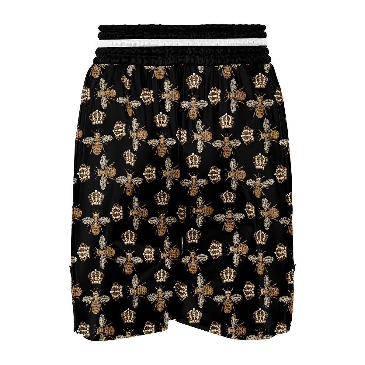 Bee Honey Gifts Pattern Print Boxing Shorts-grizzshop