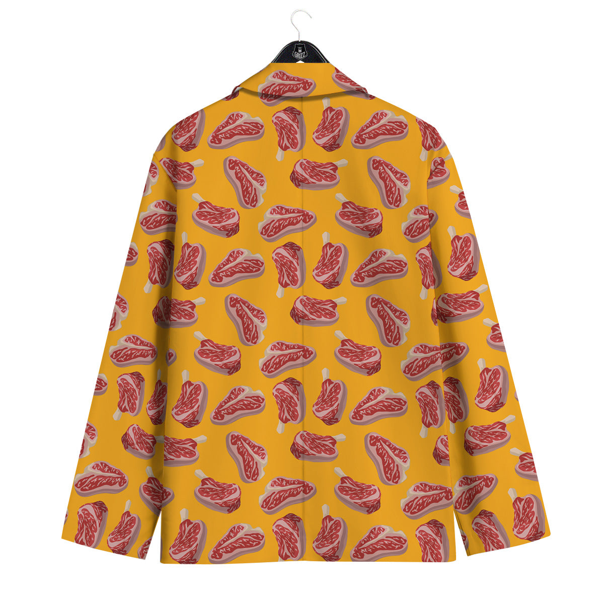 Beef Meat Steak Print Pattern Men's Sport Coat-grizzshop