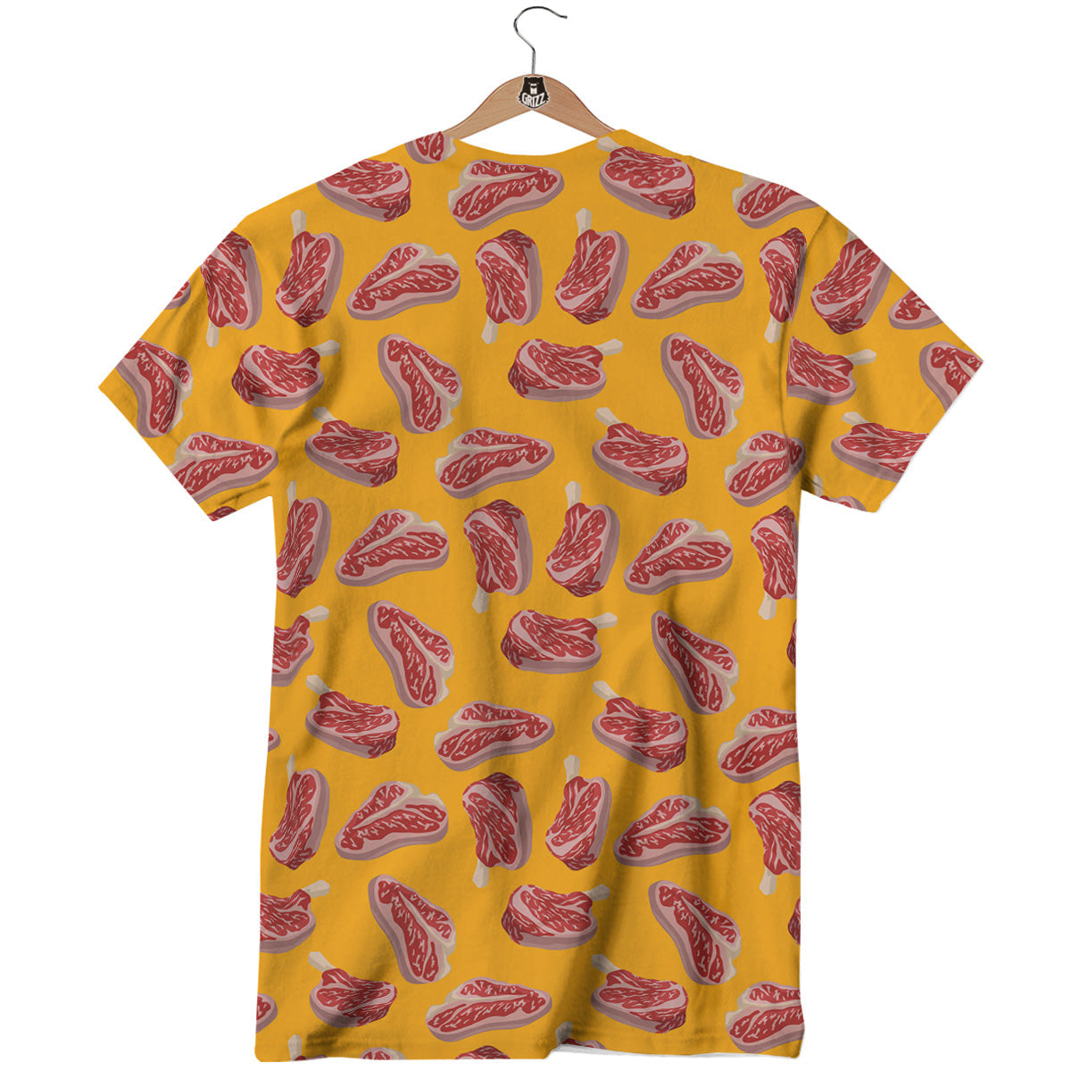 Beef Meat Steak Print Pattern T-Shirt-grizzshop
