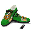 Beer And Clover St. Patrick's Day Print Black Loafers-grizzshop