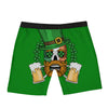 Beer And Clover St. Patrick's Day Print Boxer Briefs-grizzshop