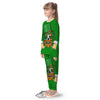 Beer And Clover St. Patrick's Day Print Kid's Pajamas-grizzshop