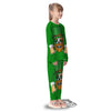 Beer And Clover St. Patrick's Day Print Kid's Pajamas-grizzshop