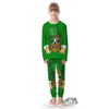 Beer And Clover St. Patrick's Day Print Kid's Pajamas-grizzshop