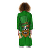 Beer And Clover St. Patrick's Day Print Kimono-grizzshop