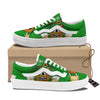 Beer And Clover St. Patrick's Day Print Skate Shoes-grizzshop