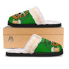 Beer And Clover St. Patrick's Day Print Slippers-grizzshop