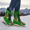 Beer And Clover St. Patrick's Day Print Snow Boots-grizzshop