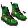 Beer And Clover St. Patrick's Day Print Work Boots-grizzshop