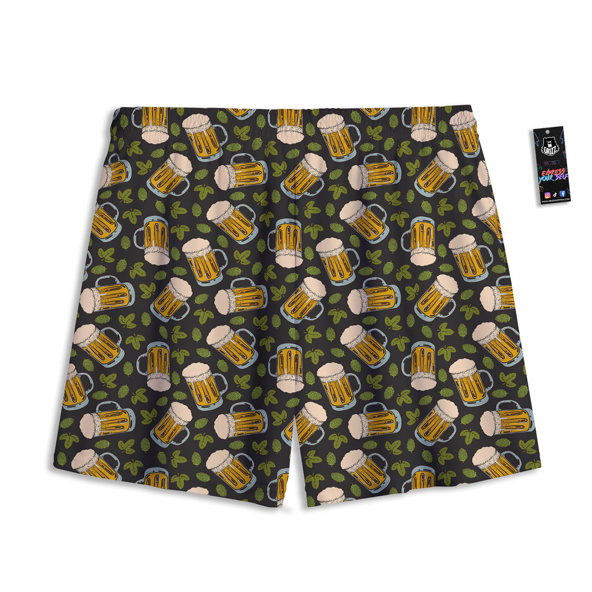 Camouflage Desert Print Mesh Shorts