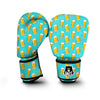 Beer Blue Pattern Print Boxing Gloves-grizzshop