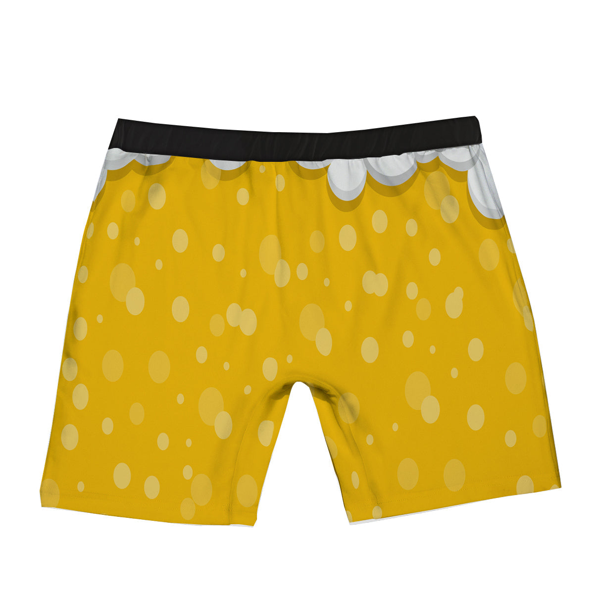 Beer Foam And Bubbles Cartoon Print Boxer Briefs-grizzshop