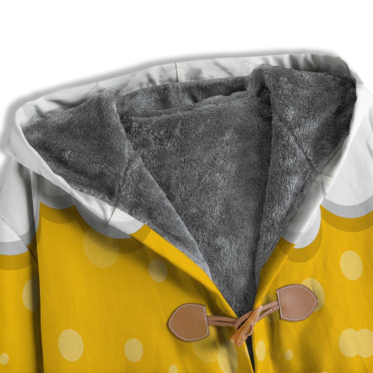 Beer Foam And Bubbles Cartoon Print Men's Windbreaker Jacket-grizzshop