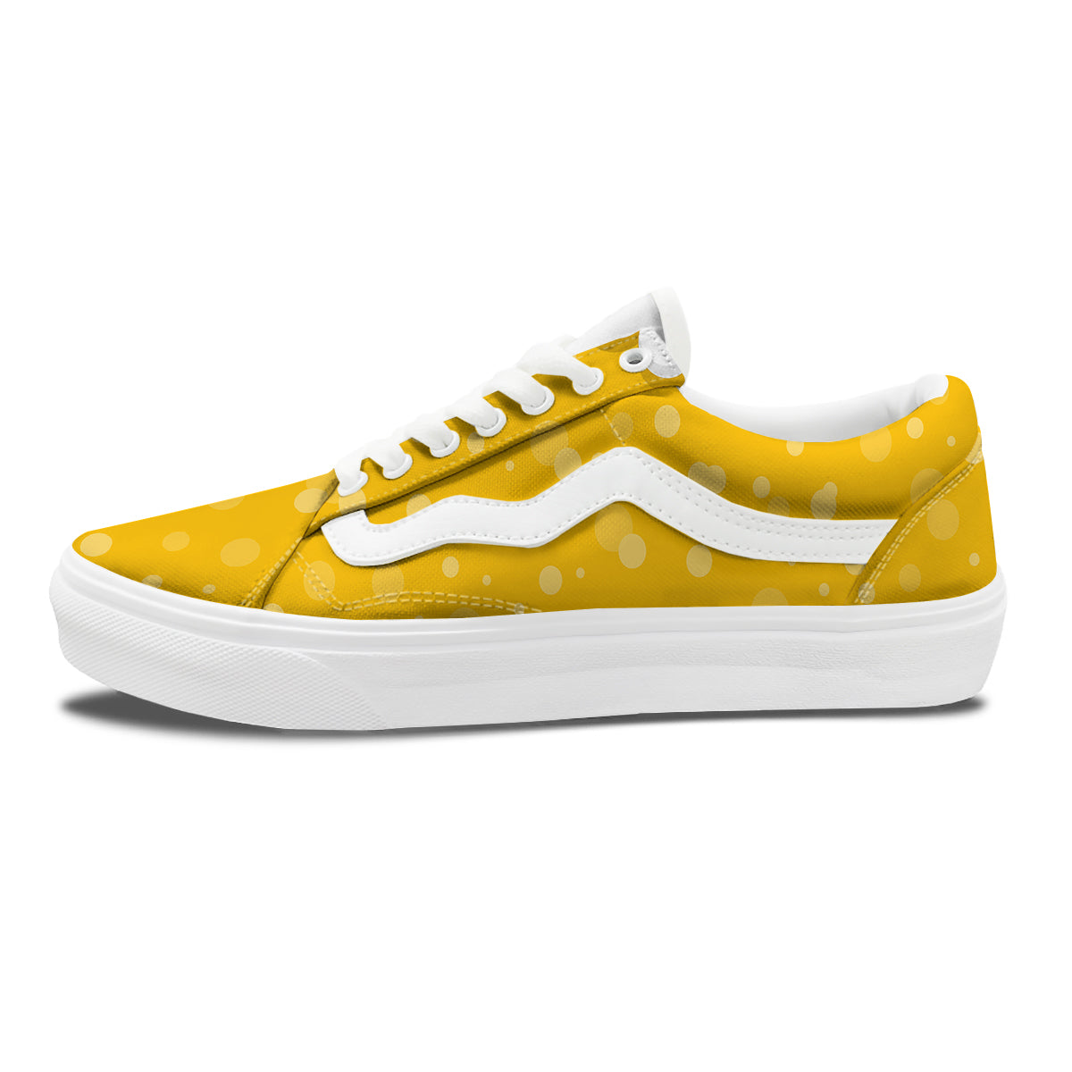 Beer Foam And Bubbles Cartoon Print Skate Shoes-grizzshop