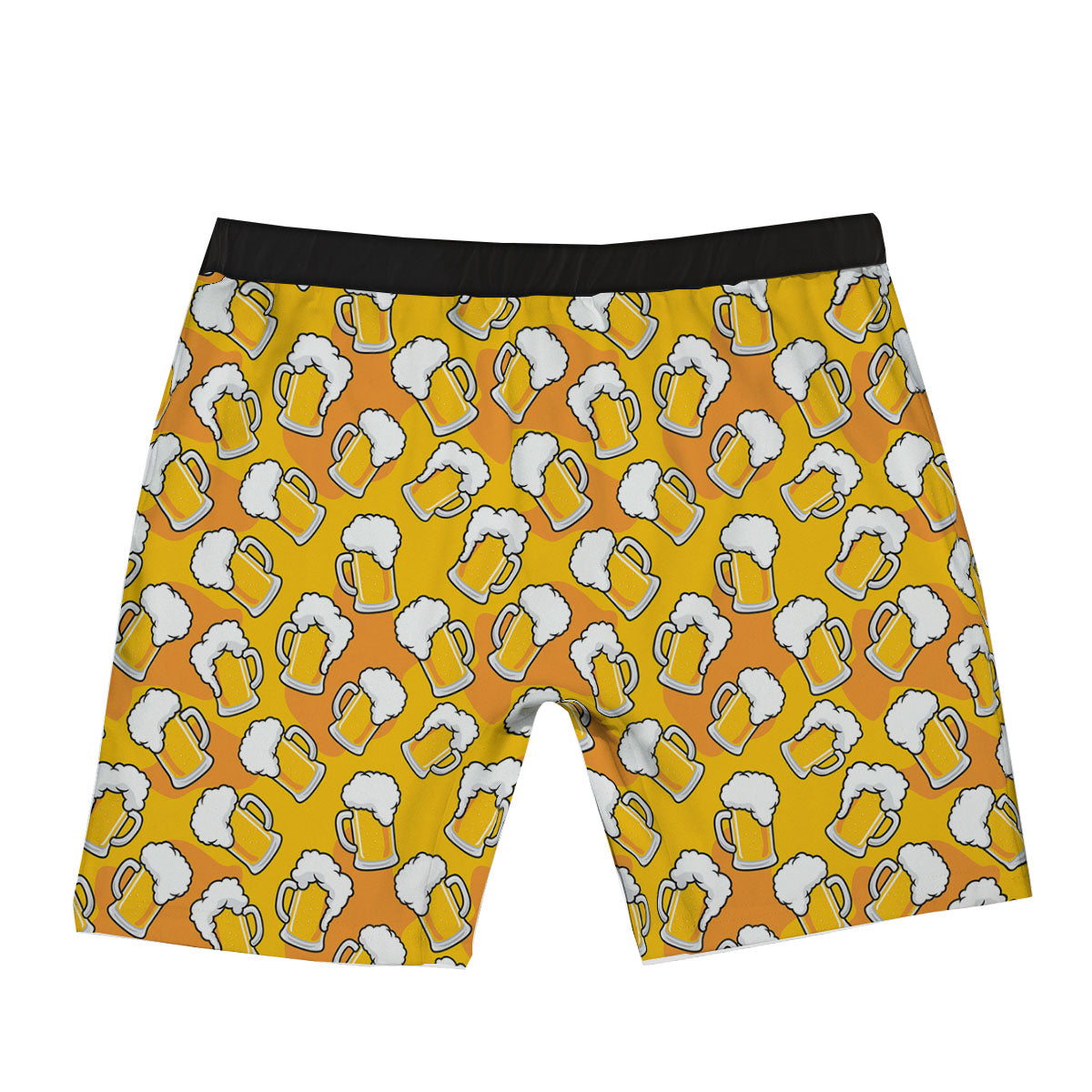 Beer Mug Pattern Print Boxer Briefs-grizzshop