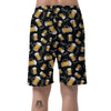 Beer Pattern Print Men's Shorts-grizzshop