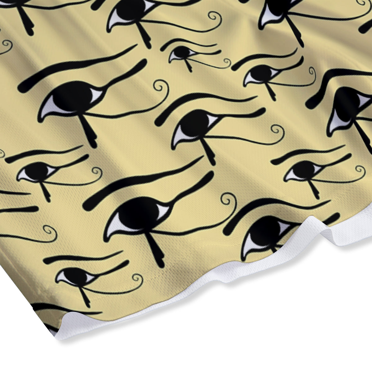 Characters Graffiti Cartoon Print Mesh Shorts