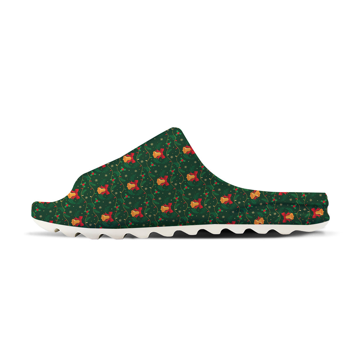 Bell Cute Christmas Print Pattern Sandals-grizzshop