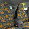 Bell Pepper Leaf Print Pattern Car Seat Covers-grizzshop