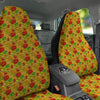 Bell Pepper Yellow Print Pattern Car Seat Covers-grizzshop