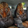 Bengal Tiger Watercolor Print Car Seat Covers-grizzshop