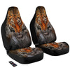 Bengal Tiger Watercolor Print Car Seat Covers-grizzshop