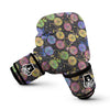 Bicycle Floral Pattern Print Boxing Gloves-grizzshop