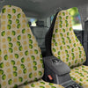 Biege Jackfruit Print Pattern Car Seat Covers-grizzshop