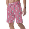 Bigfoot Pattern Print Men's Shorts-grizzshop