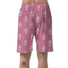 Bigfoot Pattern Print Men's Shorts-grizzshop