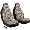 Bikers Old School Tattoo Print Pattern Car Seat Covers-grizzshop