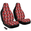 Bird Crane Print Pattern Car Seat Covers-grizzshop